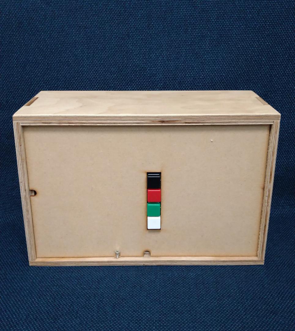 【珍品】 フィボナッチ時計 多色デジタル置時計 フルカラーランプ