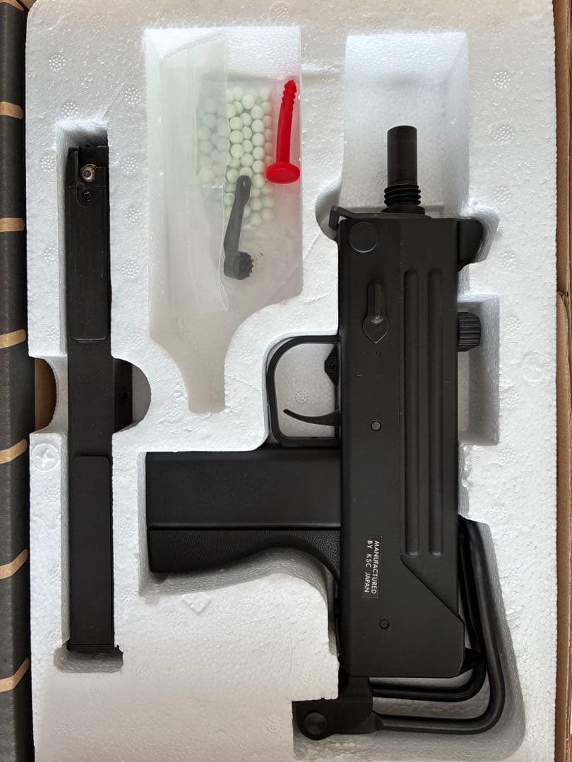 KSC M11A1 ガスガン ブラック　中古品