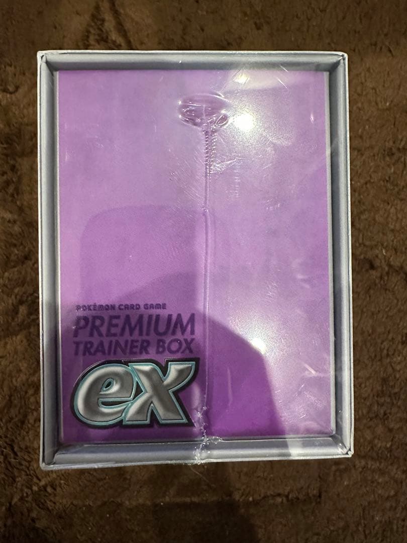 ポケモンカードゲーム　プレミアムトレナーズボックスex シュリンク付き