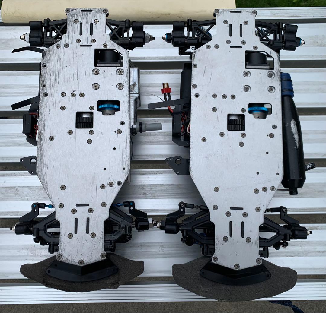 タミヤTG10 Mk.2 FZ Racing エンジンカー メカレス2台セット