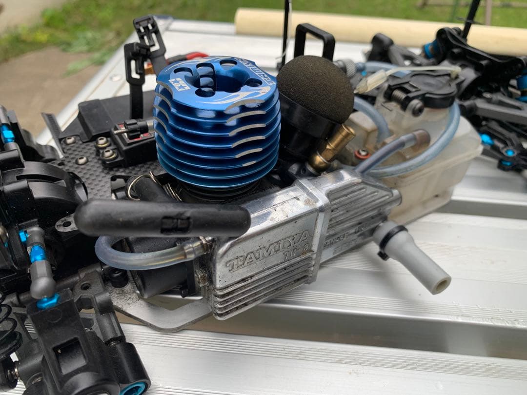 タミヤTG10 Mk.2 FZ Racing エンジンカー メカレス2台セット