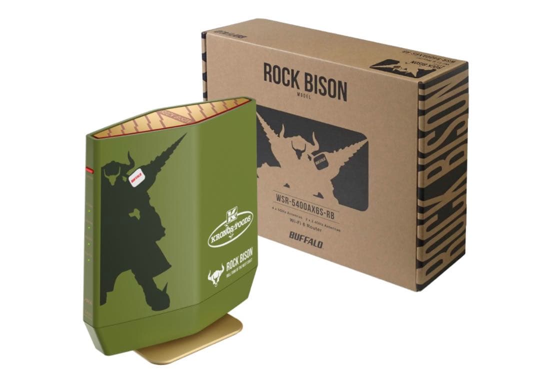 【期間限定価格】Wi-Fiルーター　新品未使用　BUFFALO　アニメコラボ