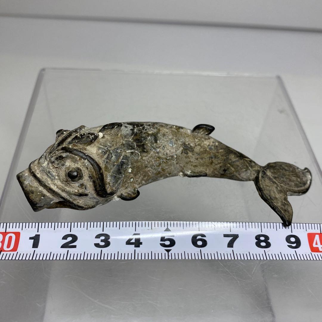 古銅　鯉水滴　61g 東さ7-1207☆2F