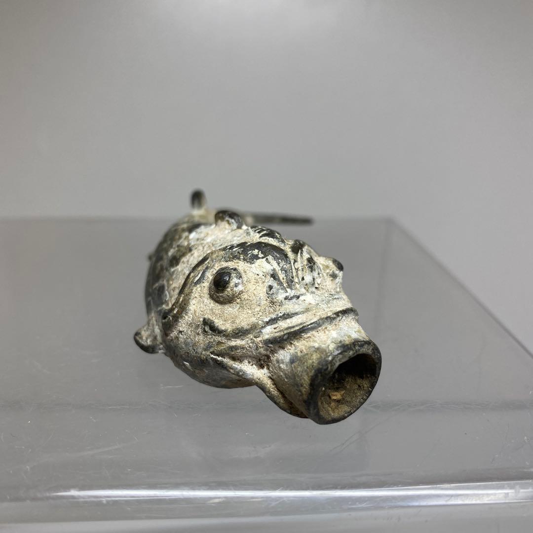 古銅　鯉水滴　61g 東さ7-1207☆2F