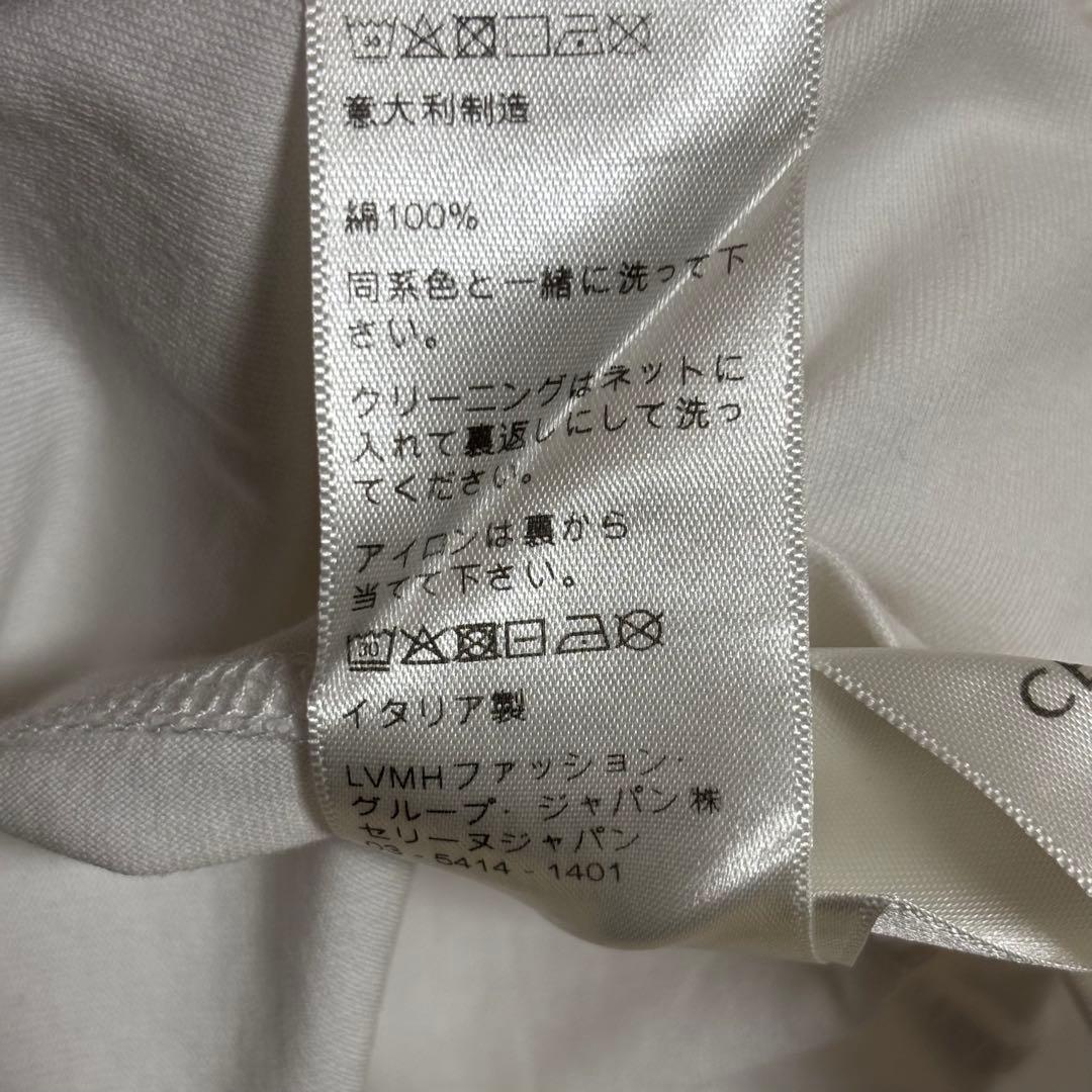 CELINE セリーヌ　美品　定番　Tシャツ　半袖　ブランドロゴ　M