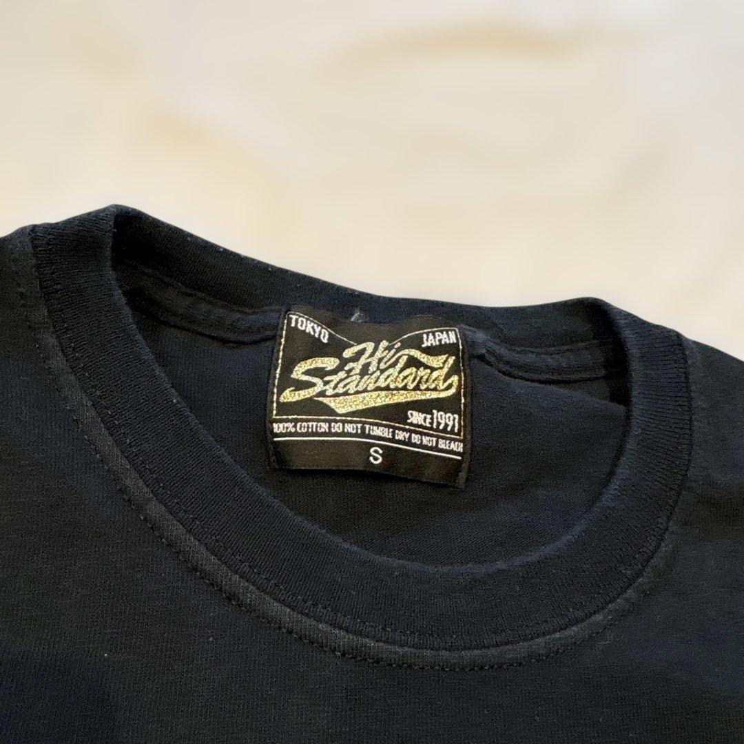 【used】Hi-STANDARD Tシャツ ハイスタ S 旧ロゴ