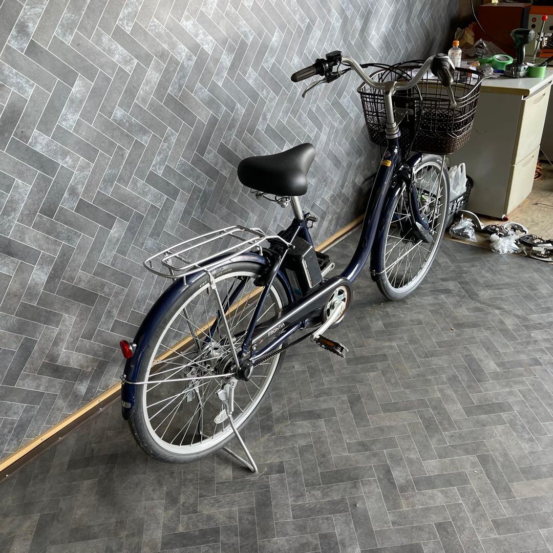 FRONTIA 電動アシスト自転車 ネイビー