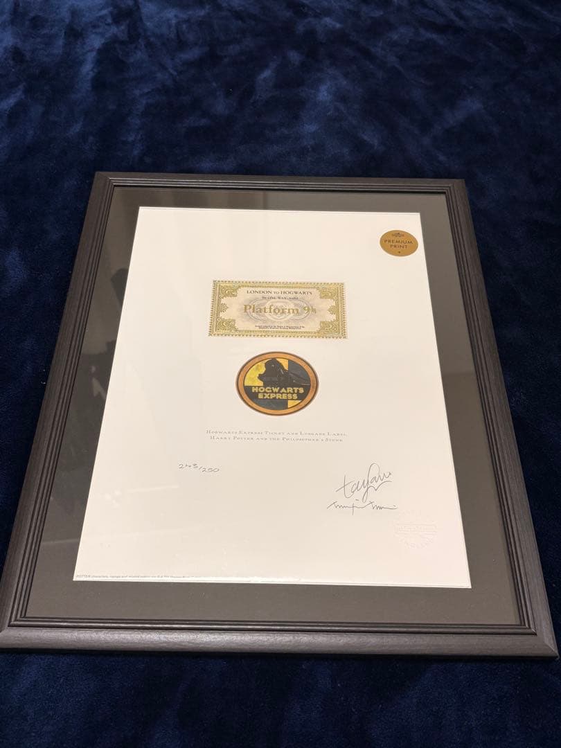 【超希少】ハリーポッター ミナリマアート　プラットフォーム9¾ プレミアム限定品