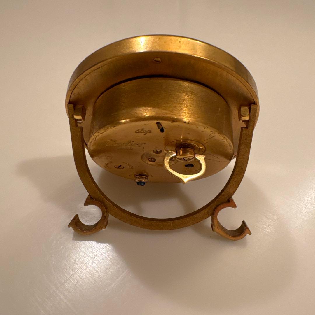 Cartier 置時計 手巻きLe Must de Cartier アンティーク