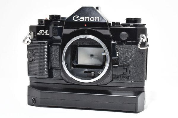 Canon A-1 キャノン Body with A2 Winder #379