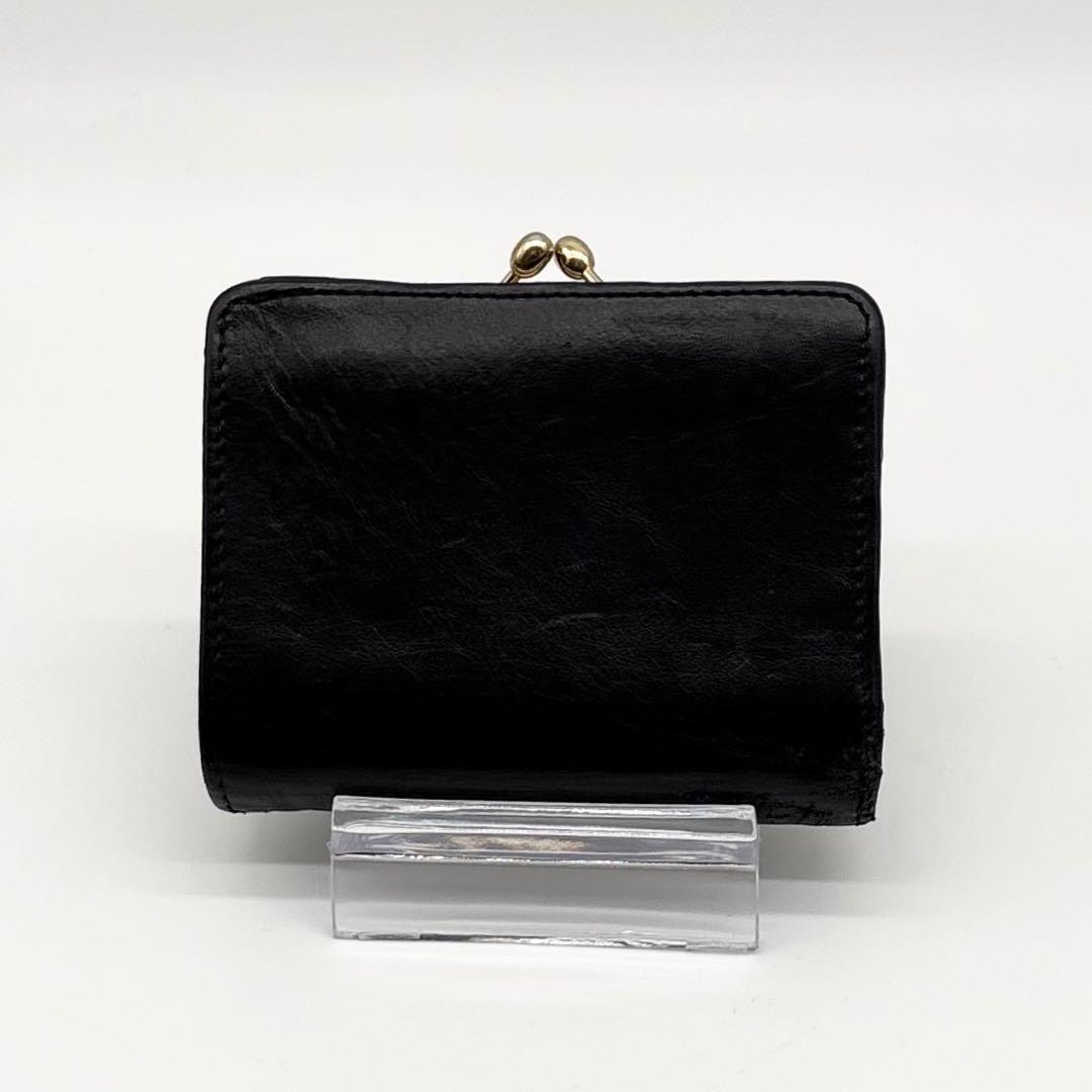 【美品】ヴィヴィアンウエストウッド レザー 二つ折り財布 オーブ 型押し ロゴ