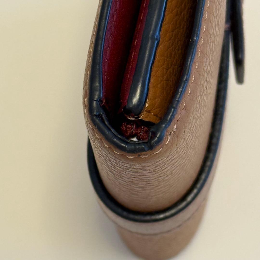 美品✨ LOEWE ロエベ バーティカルウォレット スモール キャメル ブラウン