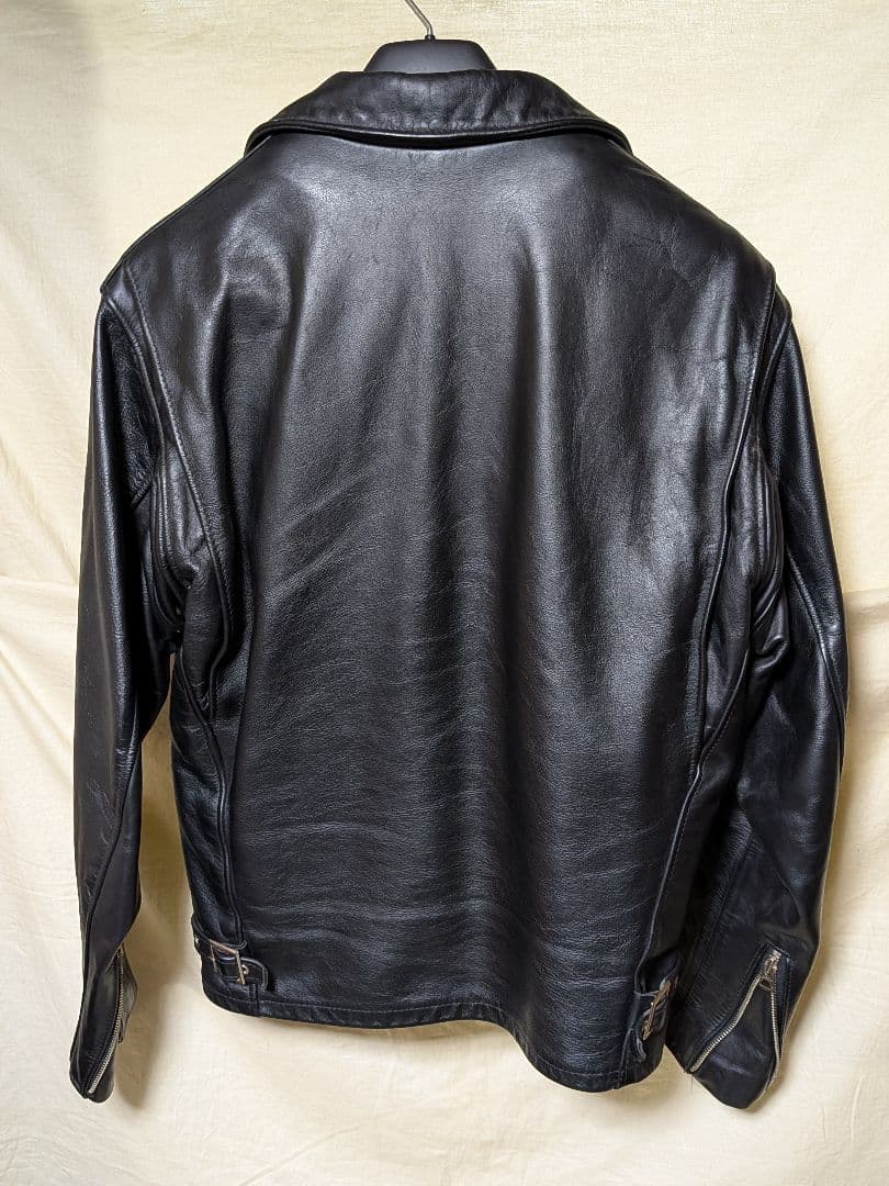 Schott 643 美品 38　USA トラッカー　ライダース　内ボア付