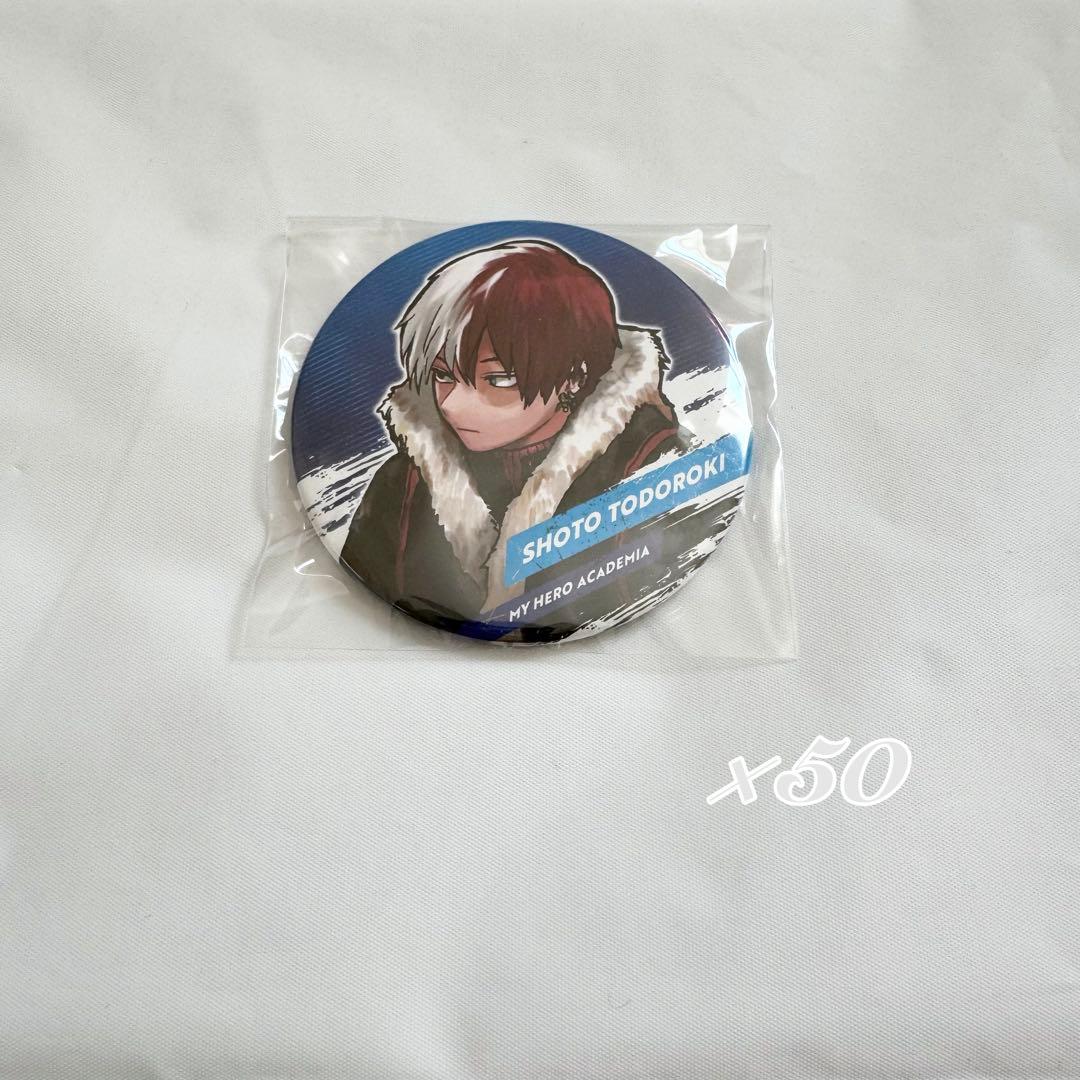 轟焦凍 コレクション缶バッジ 冬十傑 50点