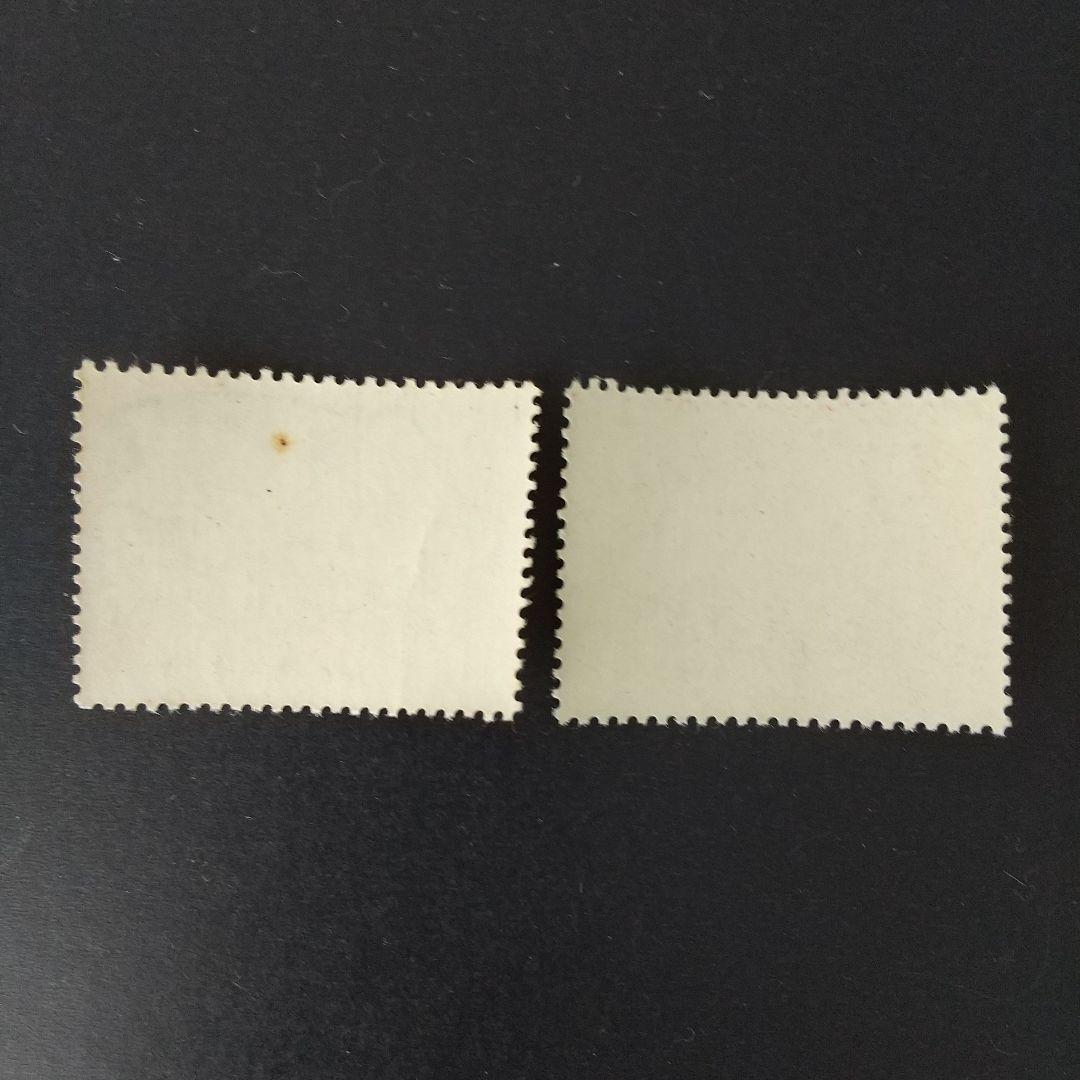 中国切手 特40《養豚》５種完 未使用 １９６０年