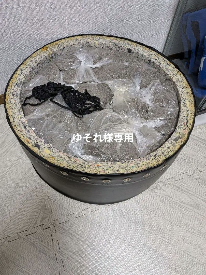 黒い合成皮革サンドバッグ