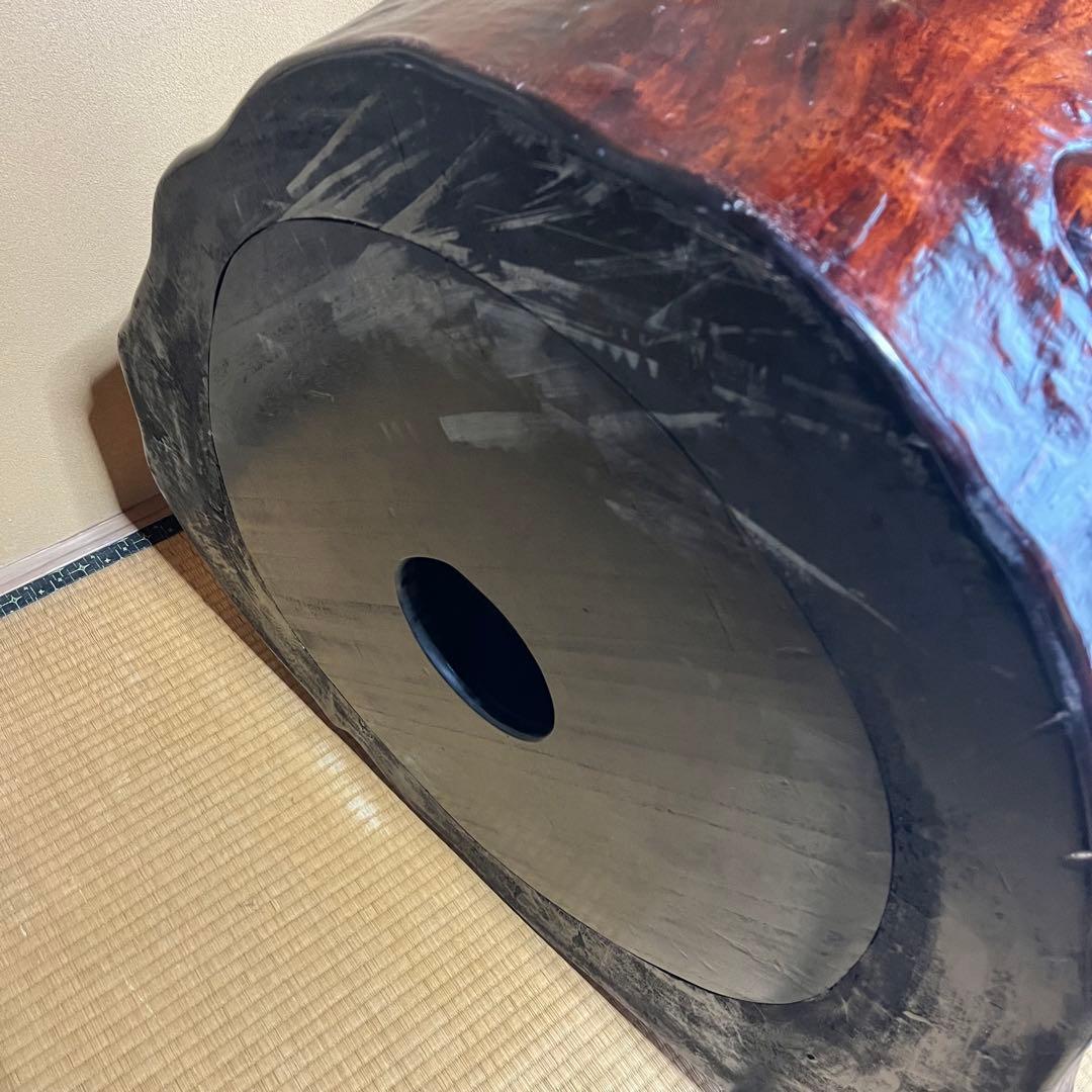 k*n様 天然木　火鉢　サイドテーブル　直径90cm　ビッグサイズ