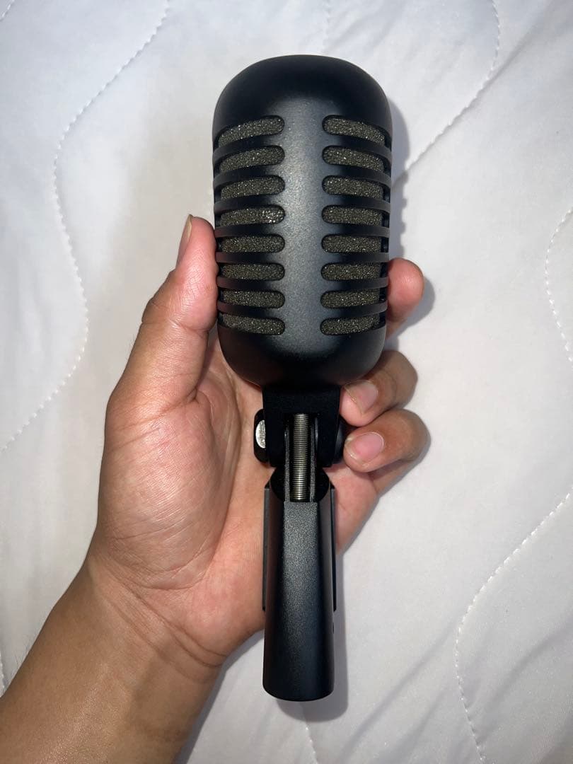 Super 55 デラックス・ボーカル・マイクロホン ピッチブラックエディション