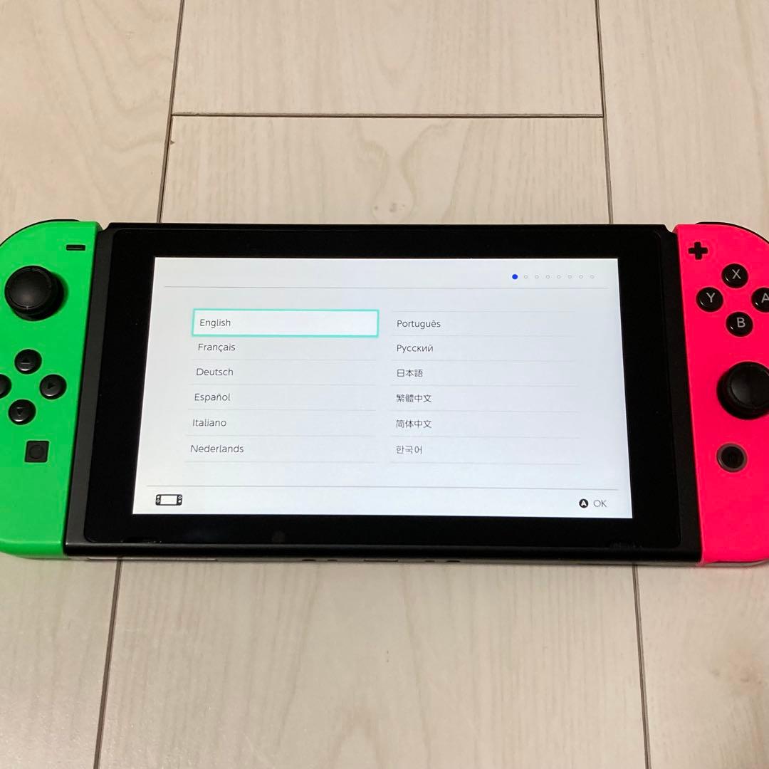 【Nintendo Switch本体】スプラトゥーン2モデル 限定本体ケース付き