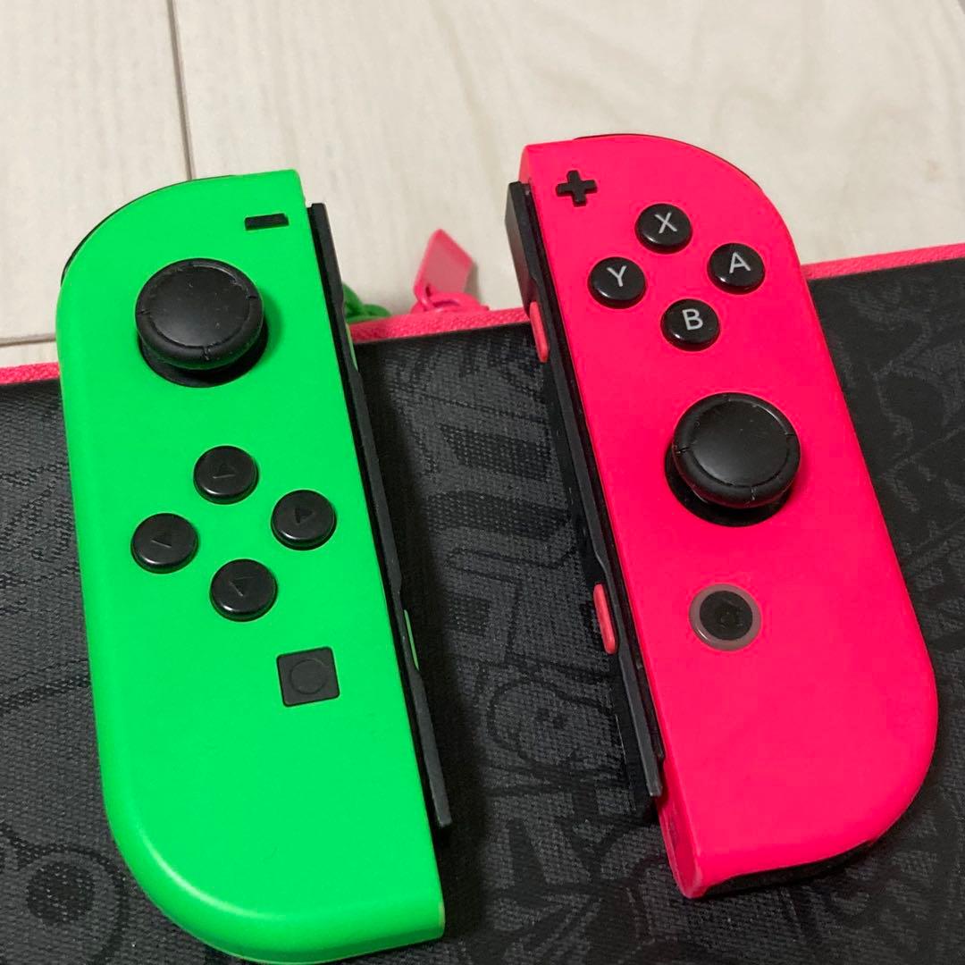 【Nintendo Switch本体】スプラトゥーン2モデル 限定本体ケース付き