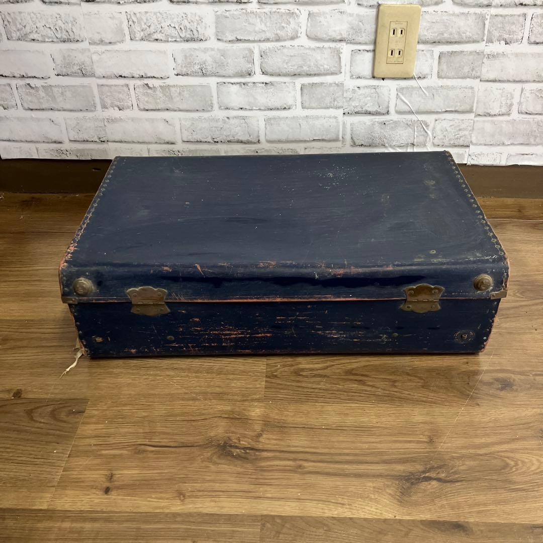 A-1 昭和レトロ アンティーク トランクケース 昭和15年購入 当時物 古道具
