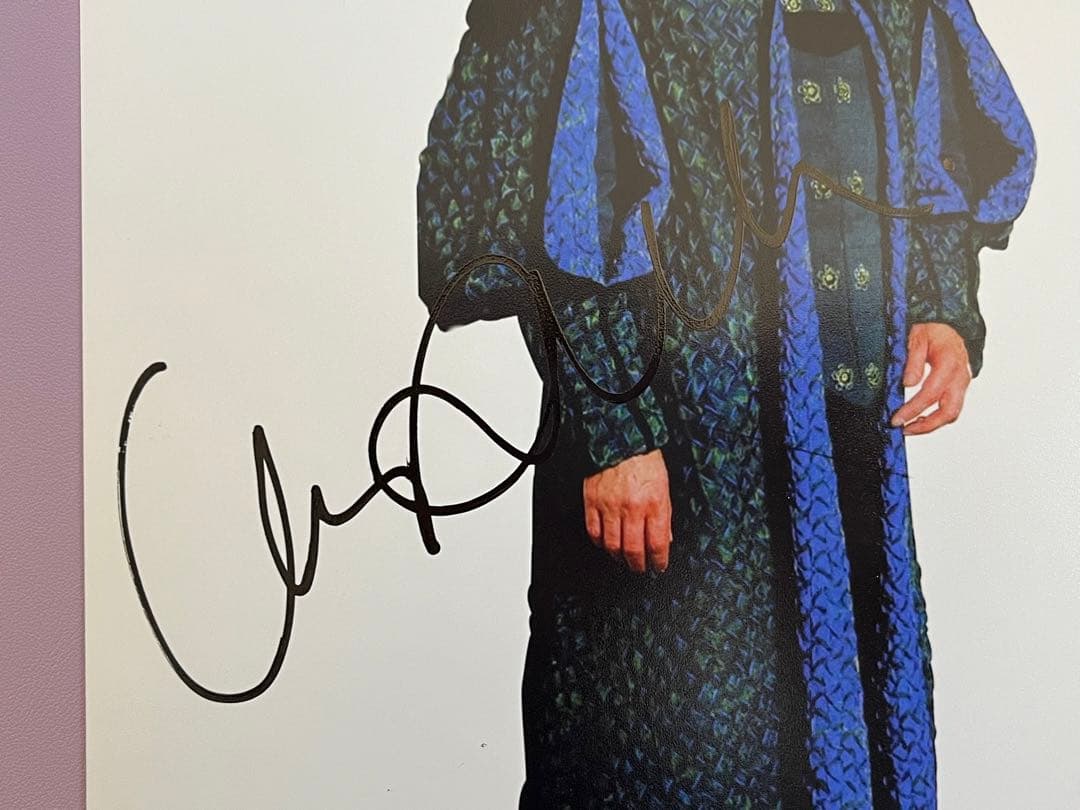 スターウォーズ　直筆サイン　パルパティーン議員　イアン・マクダーミド氏