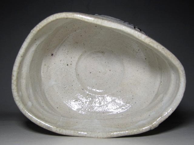 若尾利貞 志野茶碗　風合い美しい仕上がりの逸品　　　　　　　m126