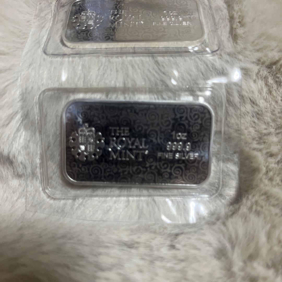 イギリス 2024 ウナとライオン 純銀バー 1オンス　シルバーバー　バー　銀貨