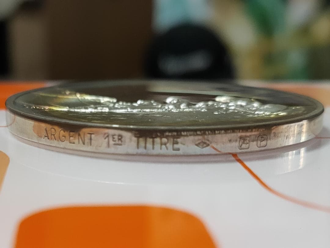 Franklin Mint フランスの 銀貨 La Brise se lève