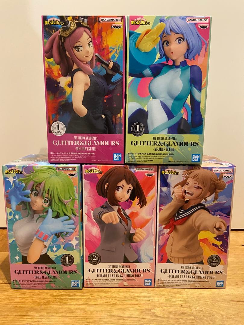 僕のヒーローアカデミア GLITTER & GLAMOURS5体セット