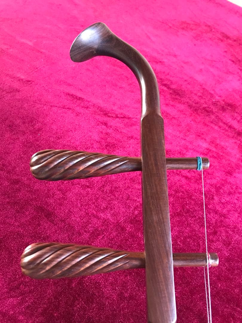 二胡★最上級・明清老紅木★蘇州科韻・李玉貴製作★十年保証★1023人100％評価