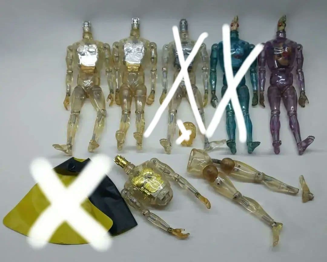 変身サイボーグ　4体セット