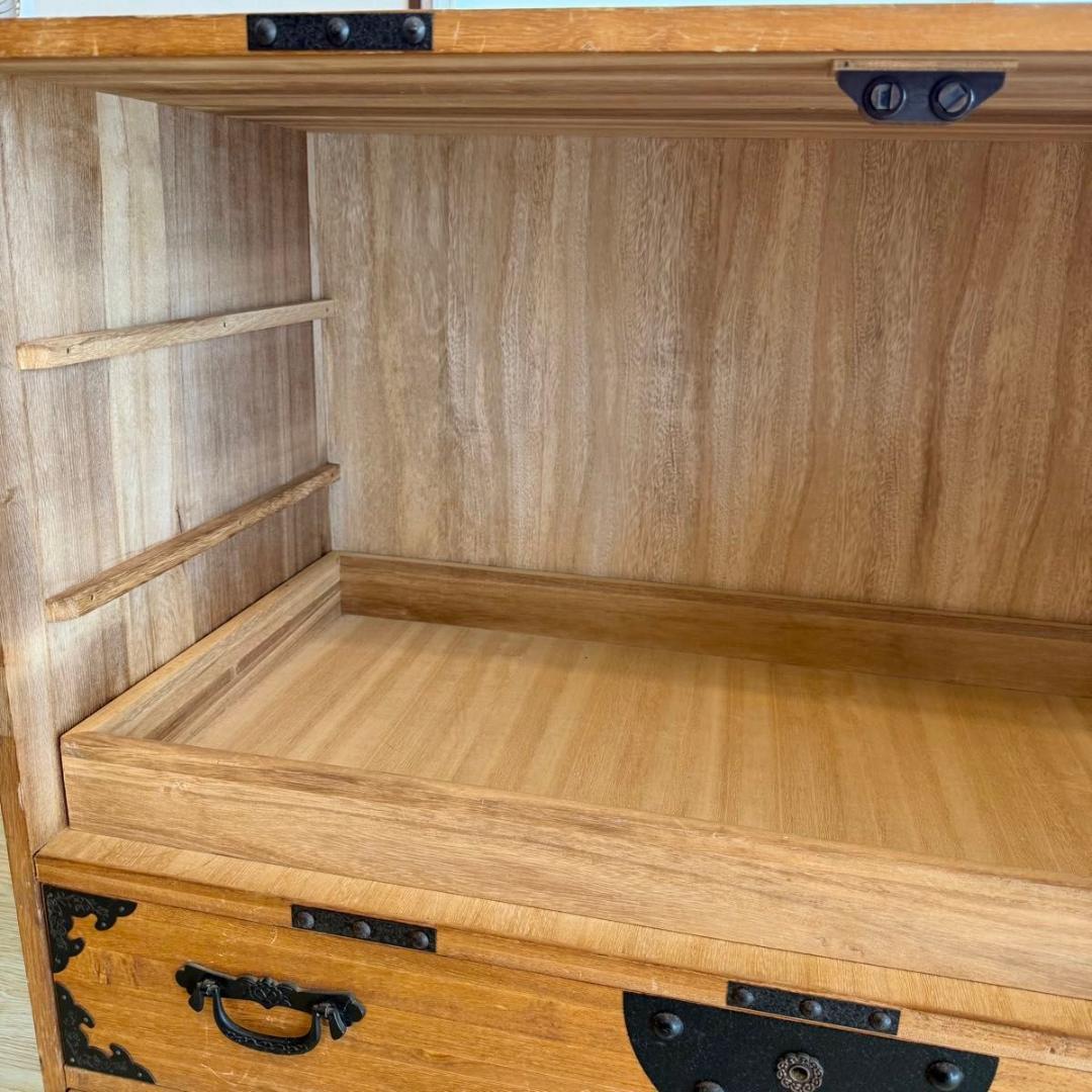 【骨董品】和箪笥／時代箪笥／桐箪笥 アンティーク家具　87-1