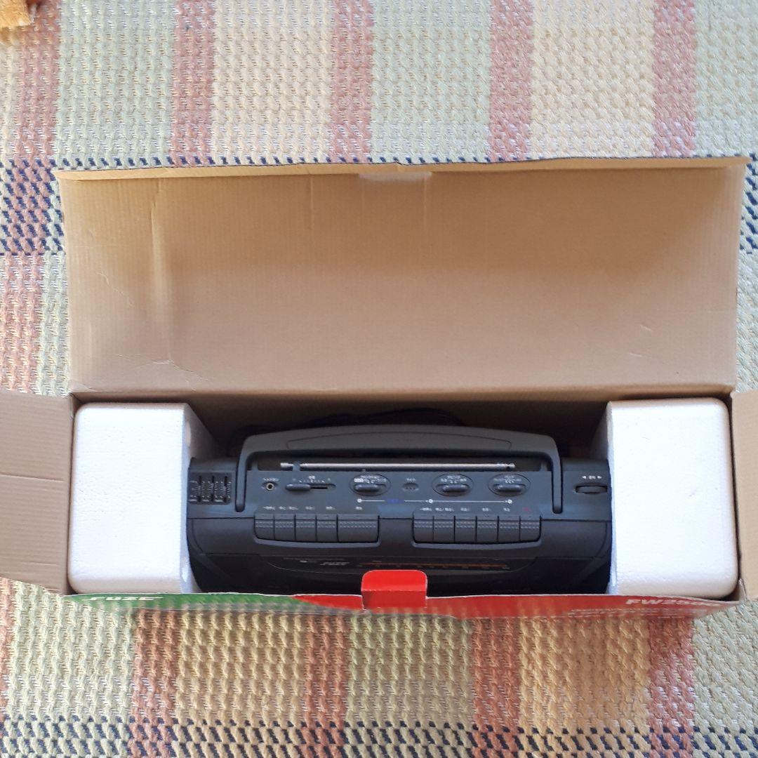 fuze FW2500　ステレオダブルカセットレコーダー　通電確認済み‼️