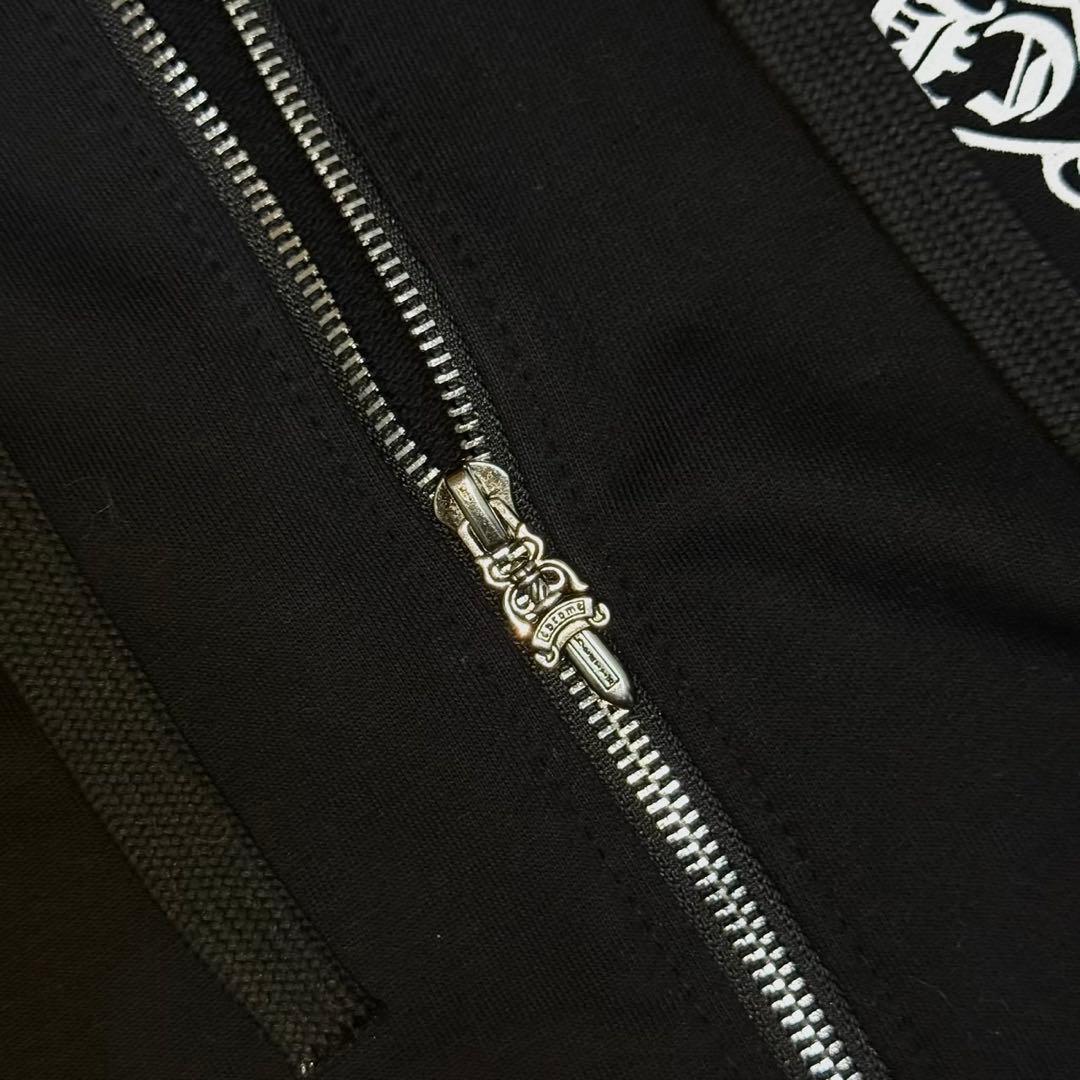 Chrome Hearts フルジップパーカー ブラック