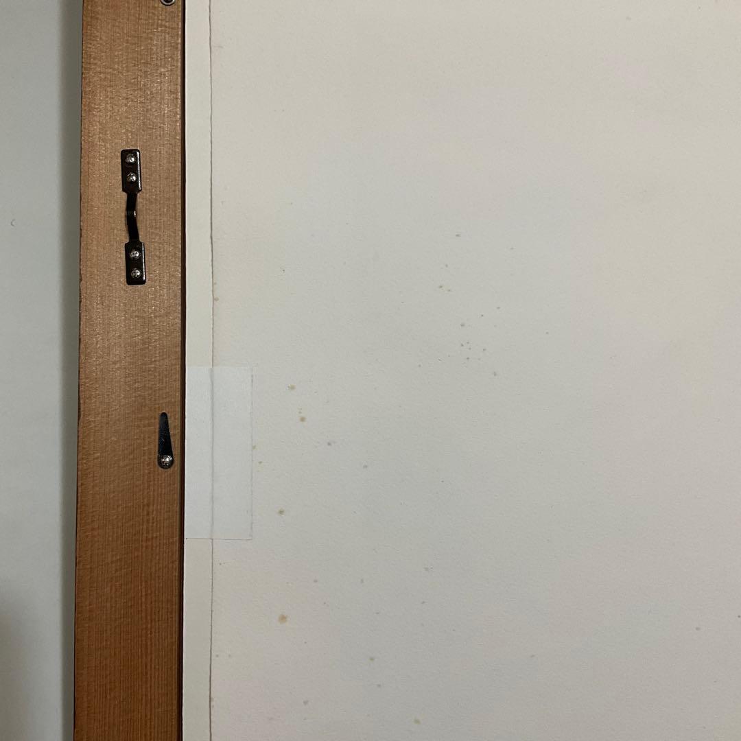 絵画・額縁・版画・志摩 欣哉・朱不二早春譜・赤富士・美術品・インテリア・雑貨