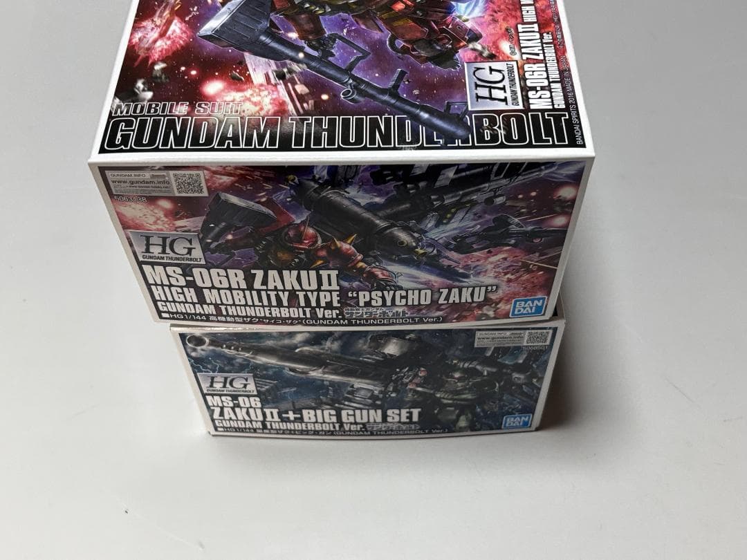 【サンボル4点】HG フルアーマー サイコザク ビッグガン アトラス