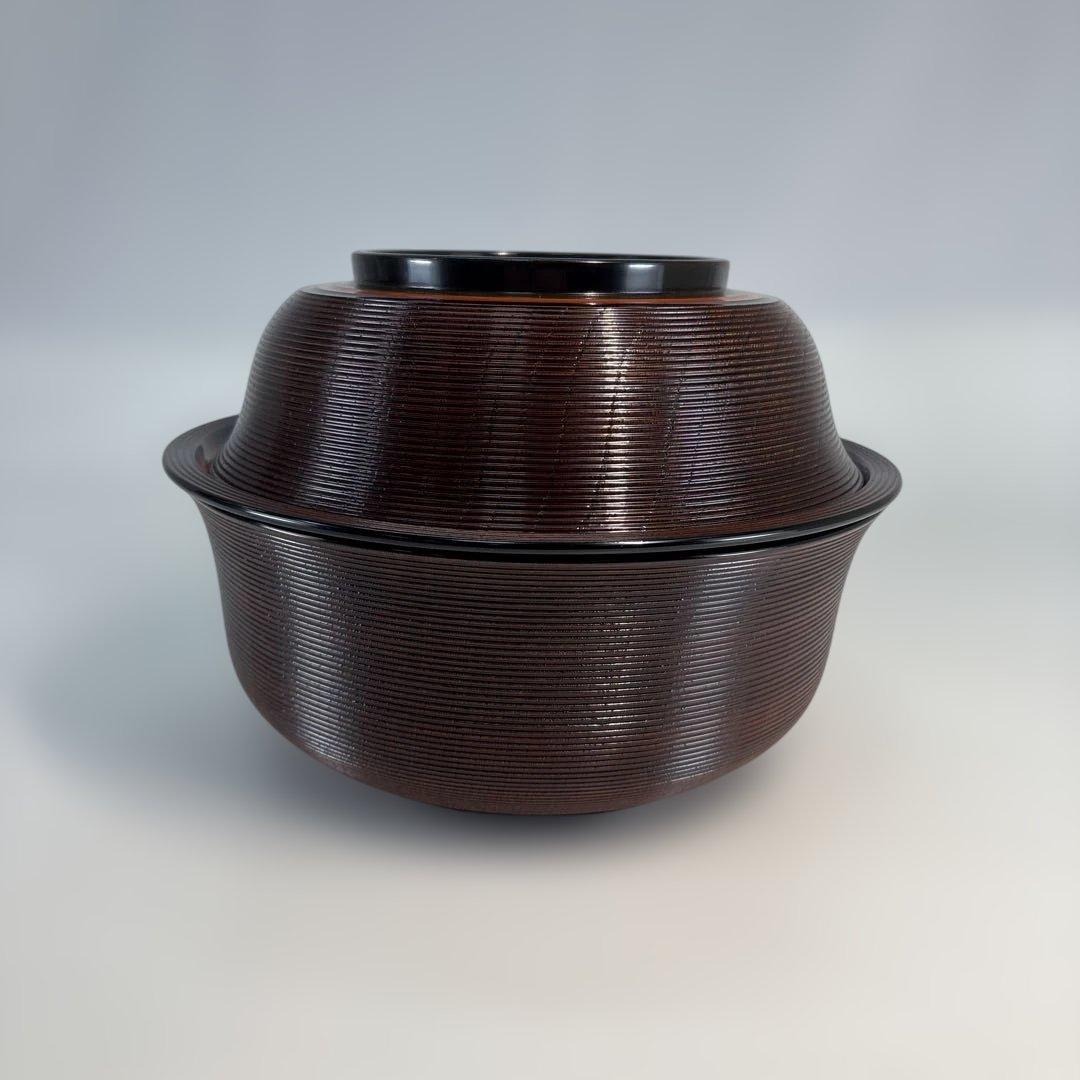 【中古品】平安象彦造　食籠　干菓子盆付（共箱）USED〈税込•送料込〉