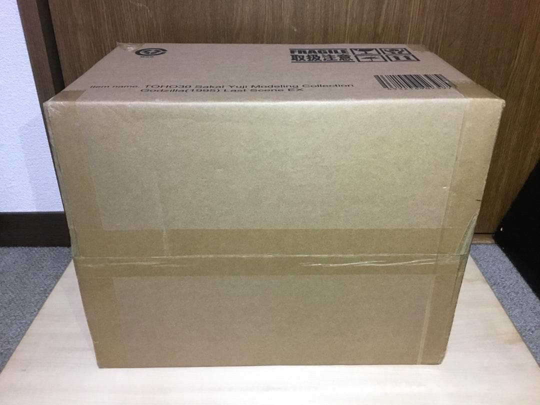 東宝30㎝　酒井ゆうじ造形コレクション　ゴジラ1995　ラストシーン　少年リック