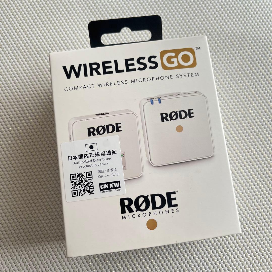 【付属品全揃い】 RØDE Wireless GO ホワイト
