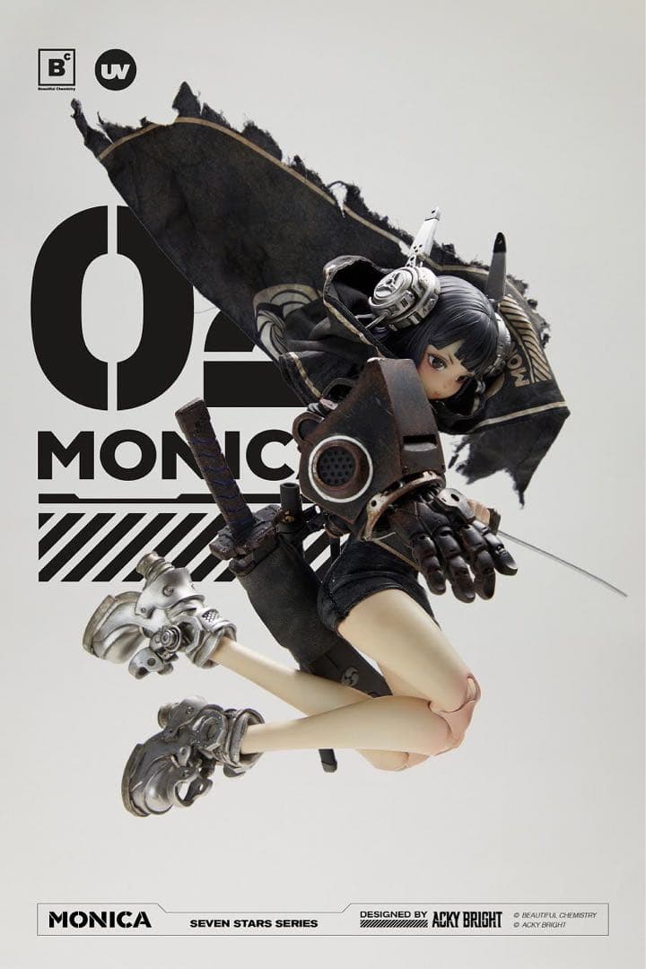 【新品未開封】Acky Bright 02 MONICA 可動フィギュア