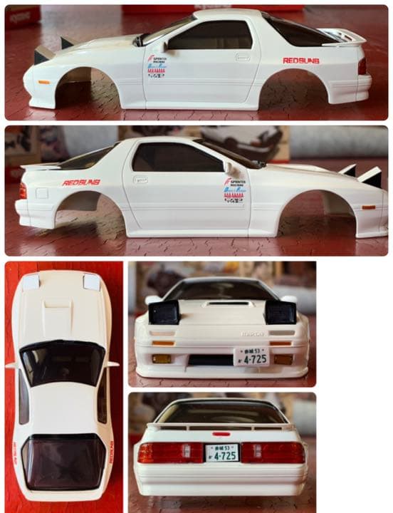 【送料無料！】ミニッツ ボディセット AE86 FC3S ザナヴィR34 R34