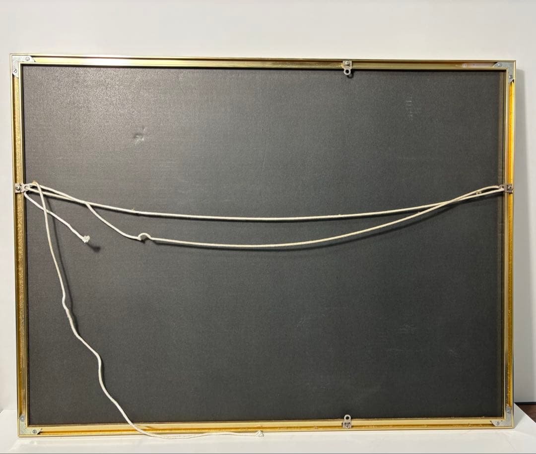 アンドレ・ブラジリエ「青い木立」ポスター額装品