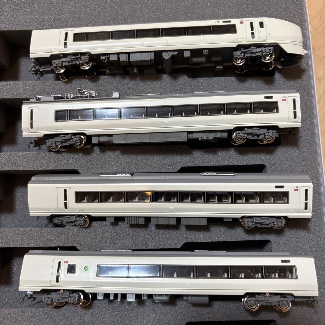 nゲージ kato 10-173 651系　スーパーひたち　室内灯標準装備