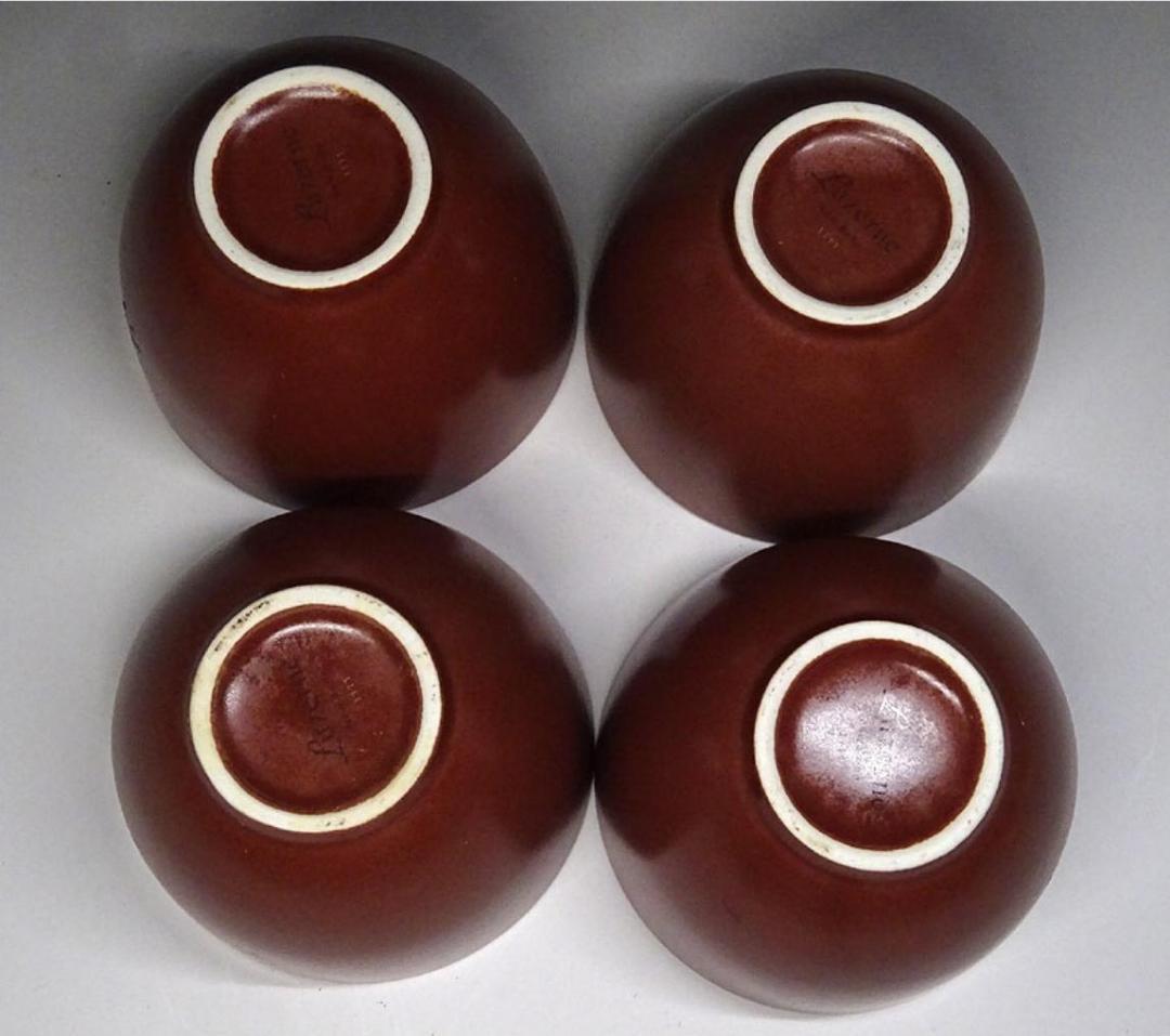 中国古玩 朱泥釉 茶器 (急須、茶碗セット) 箱付 唐物 t96555