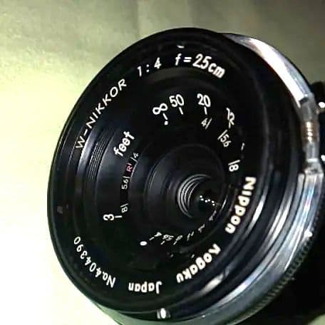 ニコン W-ニッコール2.5cmf4ブラック後期型 ファインダー付き