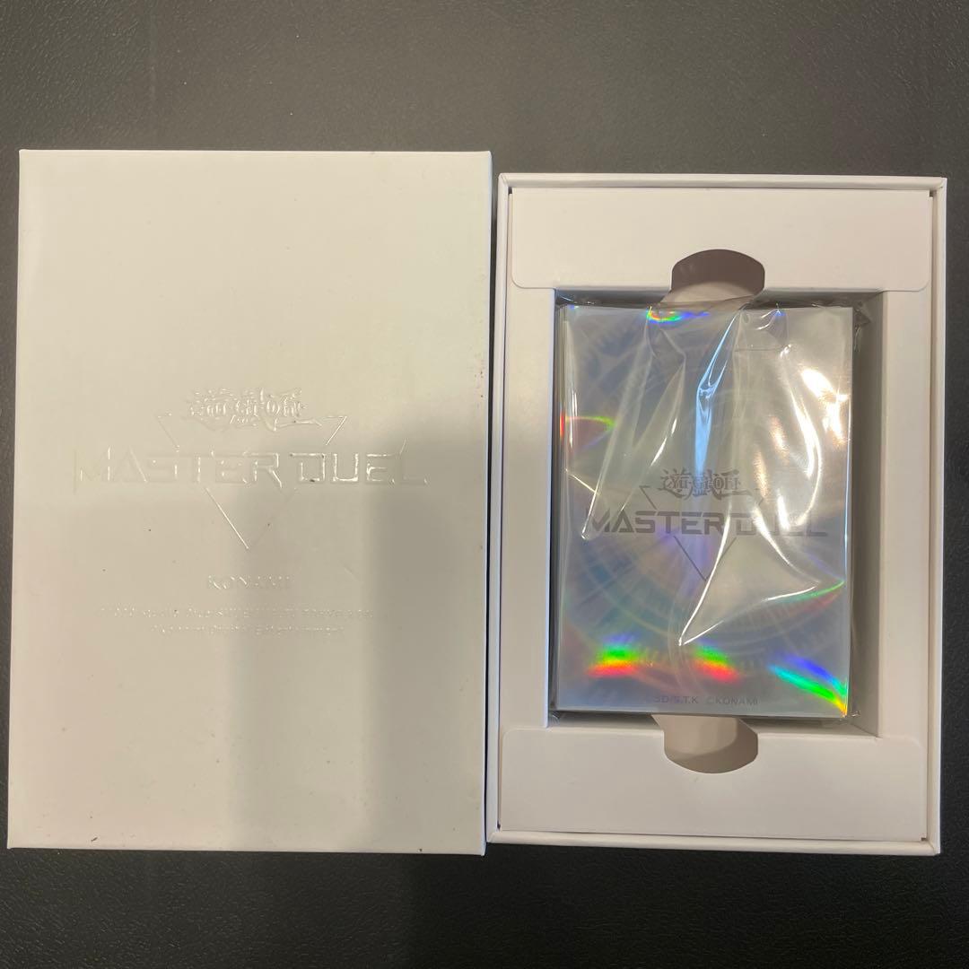 遊戯王OCG　マスターデュエル　スリーブ　白　①