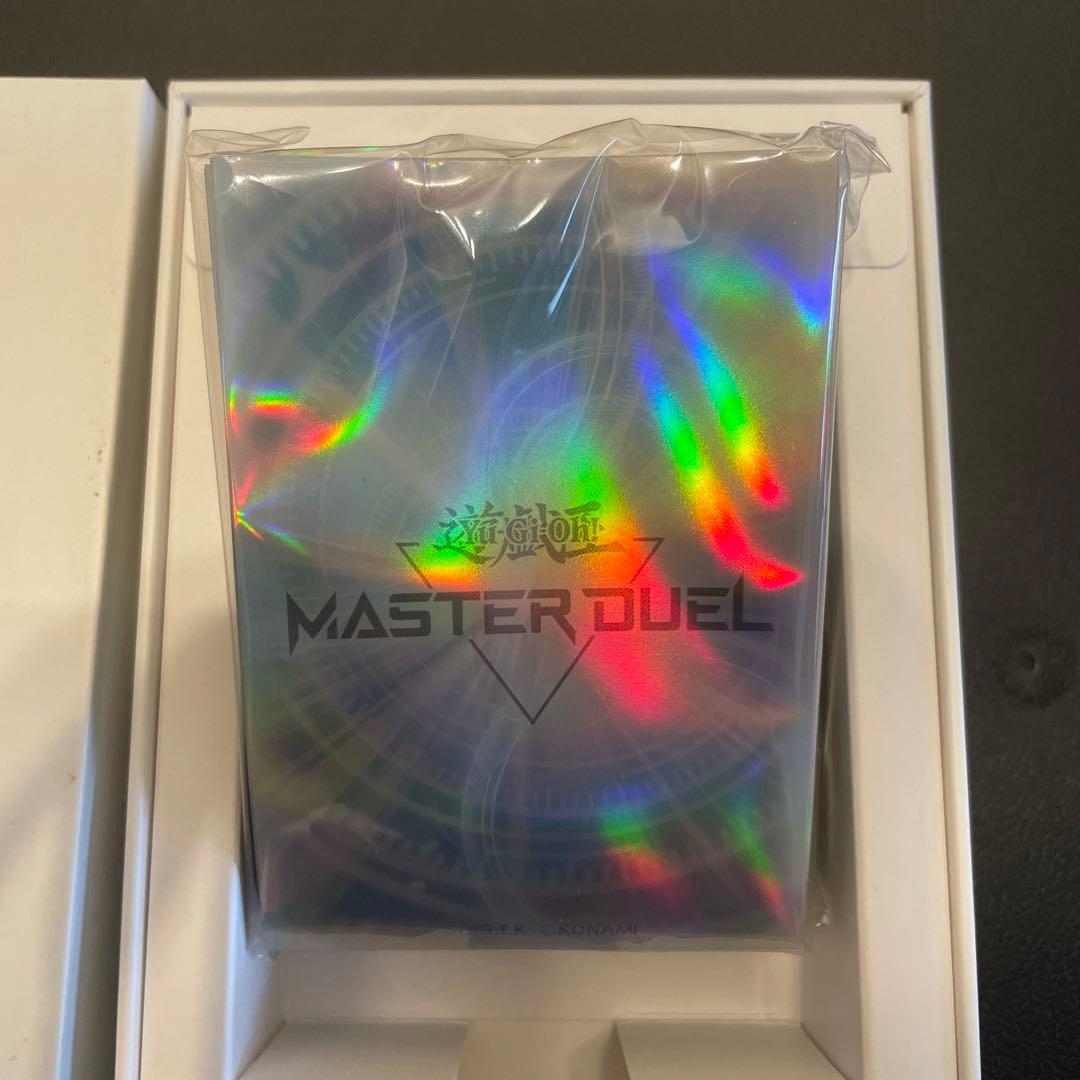 遊戯王OCG　マスターデュエル　スリーブ　白　①
