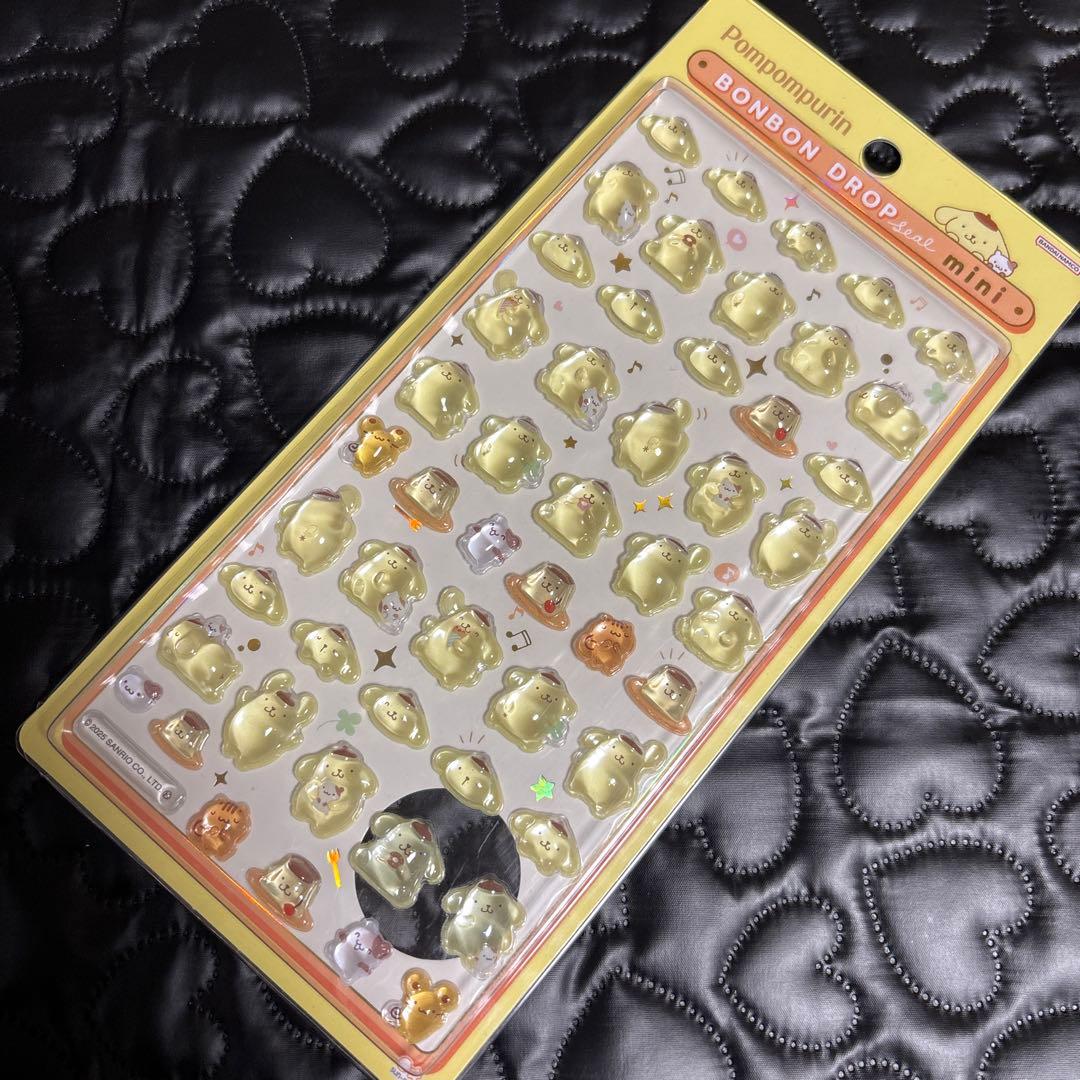 サンリオ　ボンボンドロップシールミニ　8種