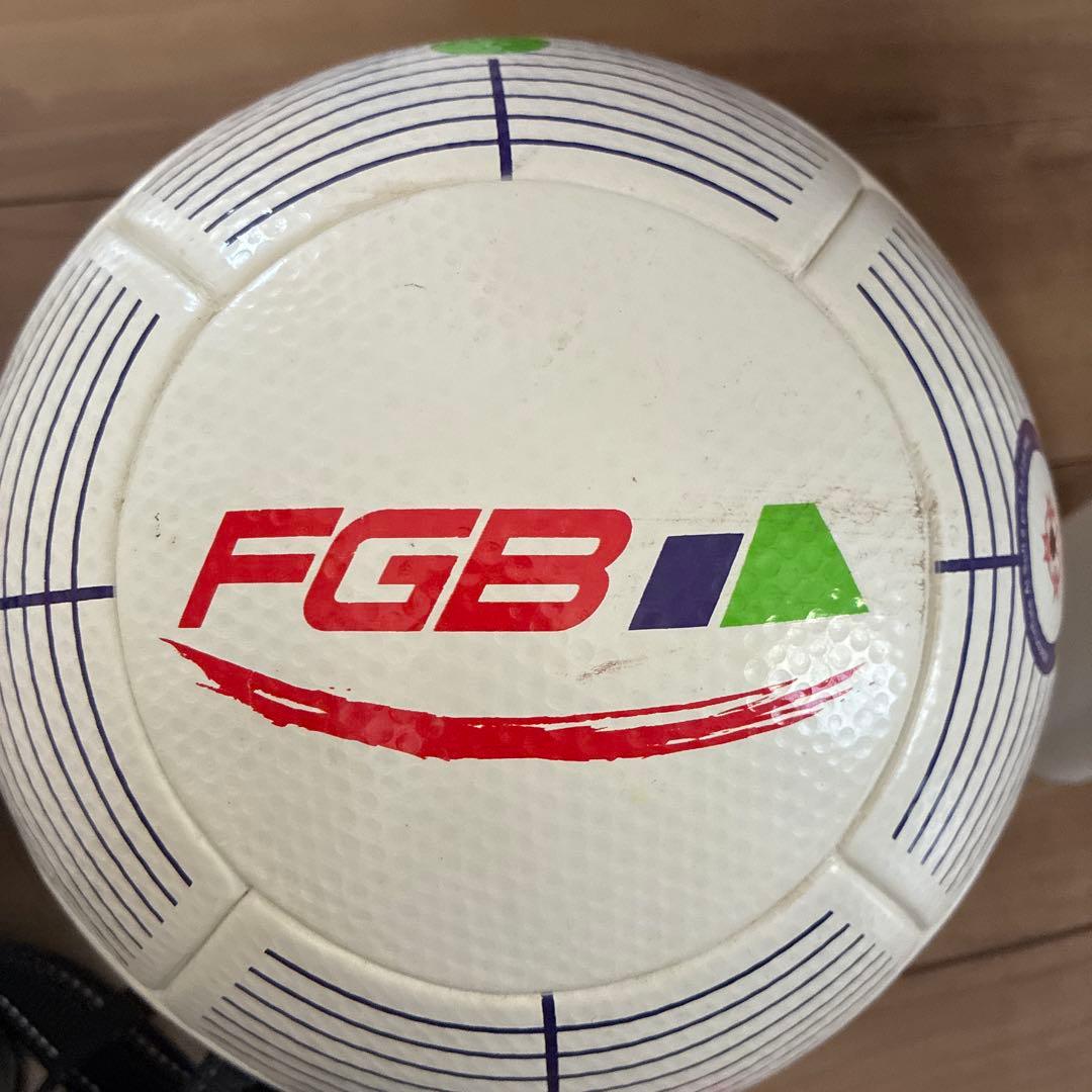 フットゴルフボール　FGB サッカーボール 2個セット ストラップ　ティー付き